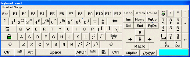 selecting qwerty keyboard layout